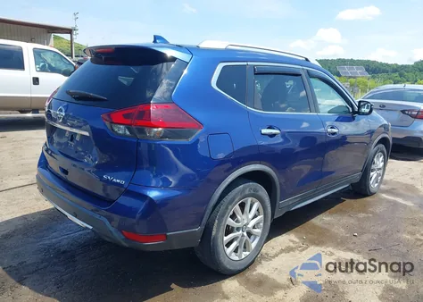 2019 Nissan Rogue Sv from USA, damaged, VIN KNMAT2MV9KP517062